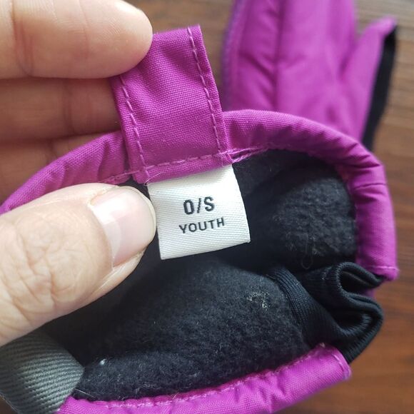 Columbia Magenta Baby Athleisure Casual Trendy Cozy Winter Ski Mittens - Picture 3 of 5